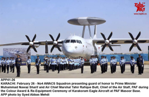 Chinese AEW&C commissioning ceremony